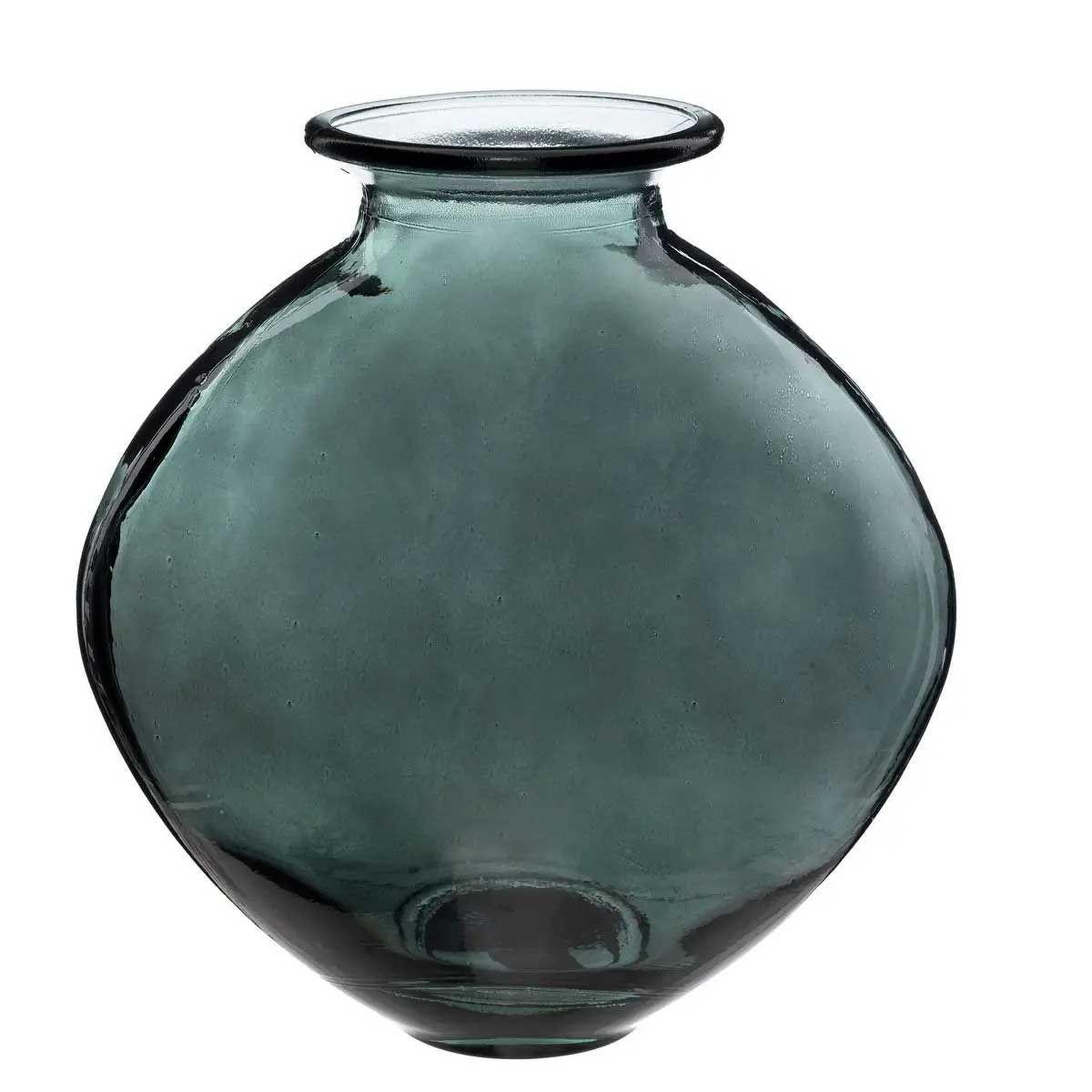 ATMOSPHERA Vase design en verre  candy  26cm vert