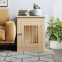 Voir la diapositive 3 : VIDAXL Meuble de cage pour chiens chene sonoma 55x75x65 cm