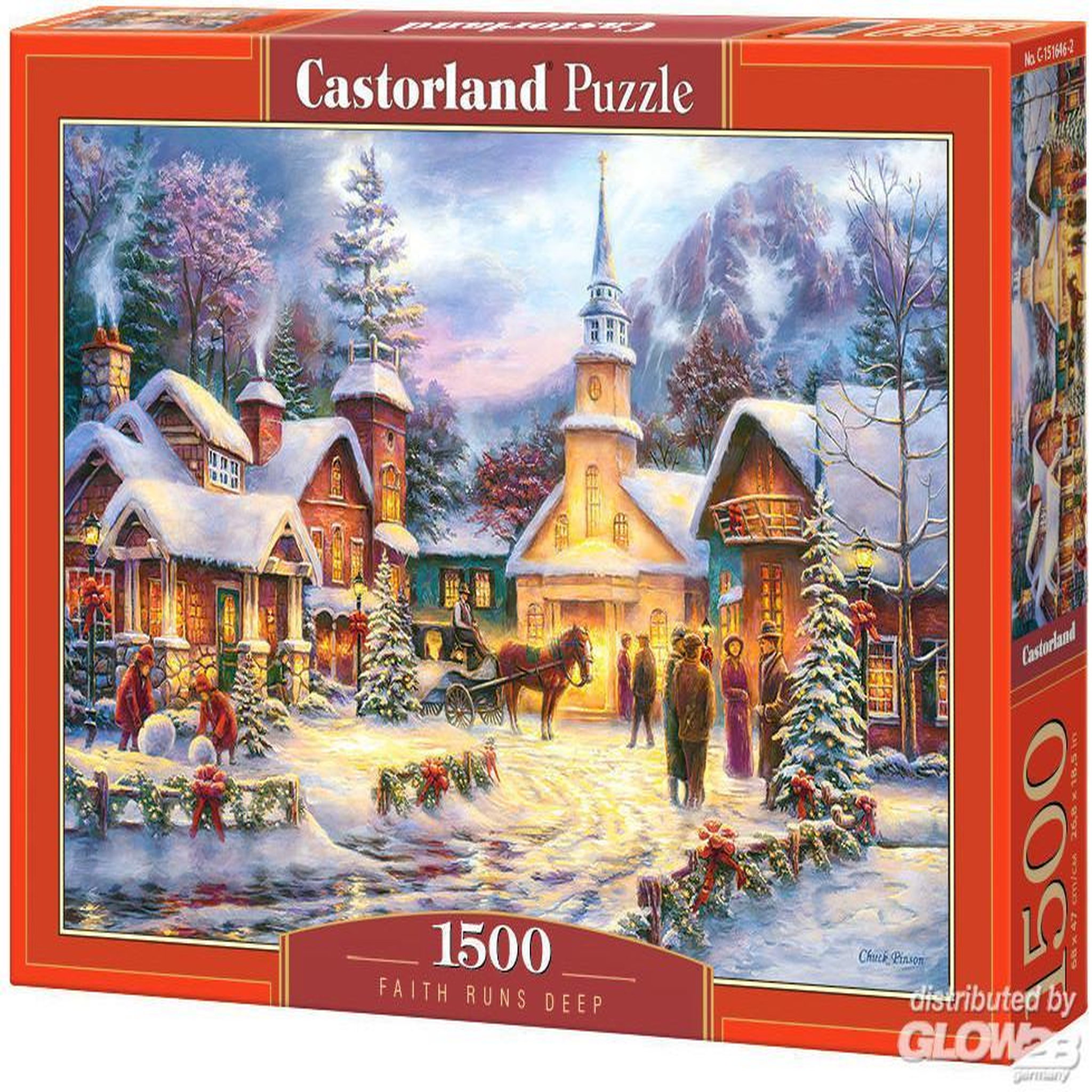 Voir la diapositive 3 : Castorland Puzzle 1500 pièces : Foi profonde