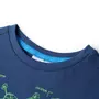 VIDAXL T-shirt pour enfants bleu fonce 116