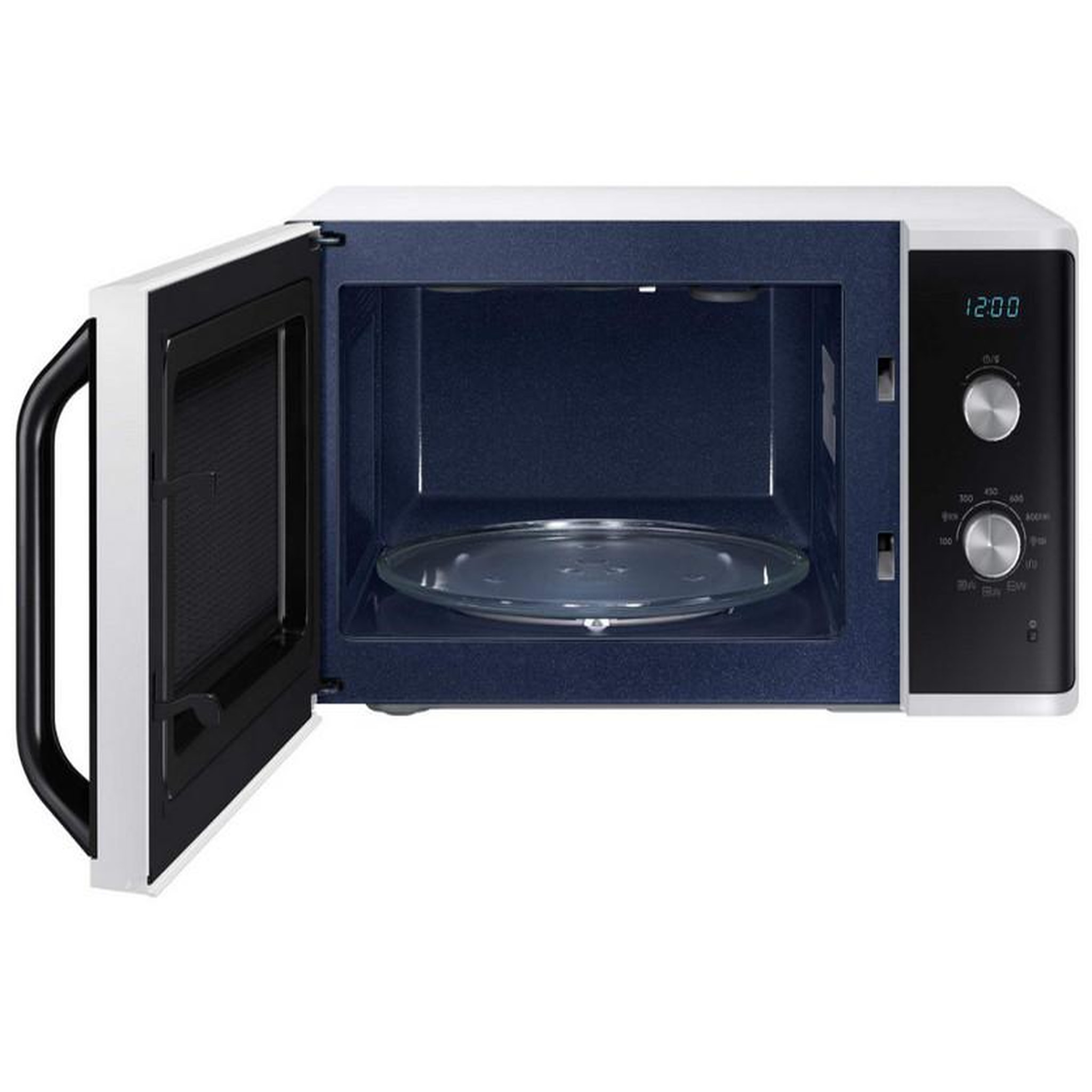 Voir la diapositive 3 : Samsung Micro-ondes grill 23l 800w blanc - MG23K3614AW