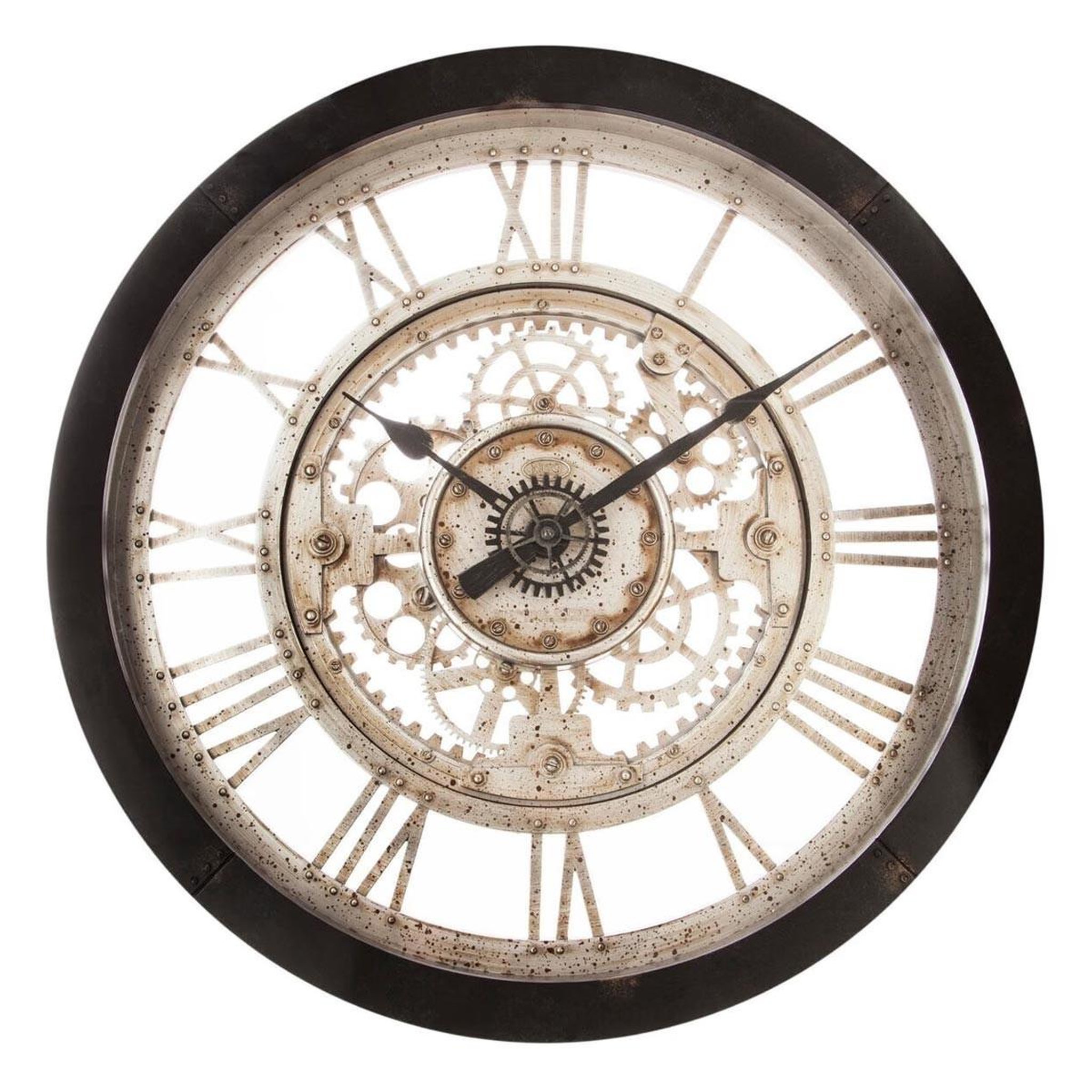 ATMOSPHERA Horloge murale  méca  61cm noir