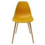 Voir la diapositive 3 : Paris Prix Lot de 4 Chaises Scandinaves  Phénix  81cm Moutarde