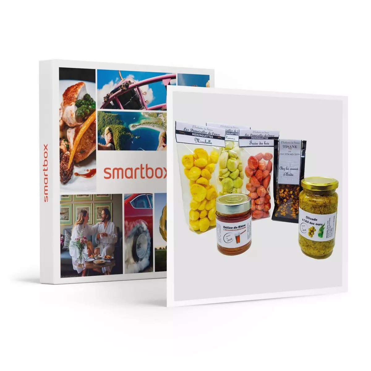 Smartbox Assortiment de spécialités artisanales sucrées et salées de la Creuse - Coffret Cadeau Gastronomie
