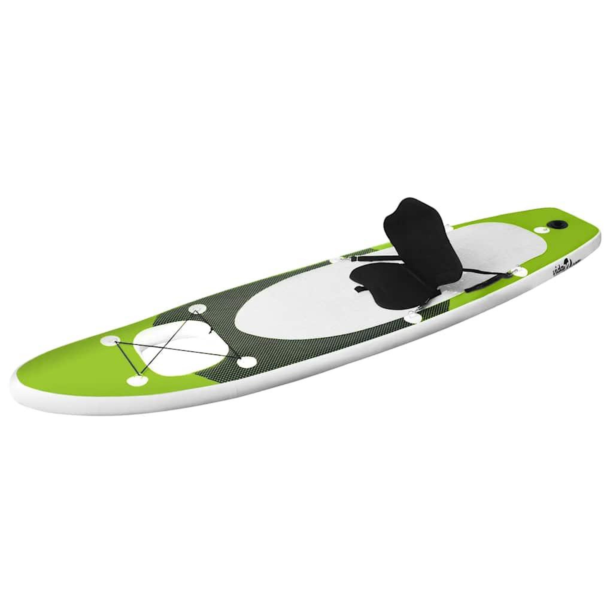 Voir la diapositive 2 : VIDAXL Ensemble de planche SUP gonflable Vert 360x81x10 cm