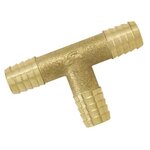 CENTRALE BRICO Raccord Té cannelé cylindrique pour tuyau Ø20