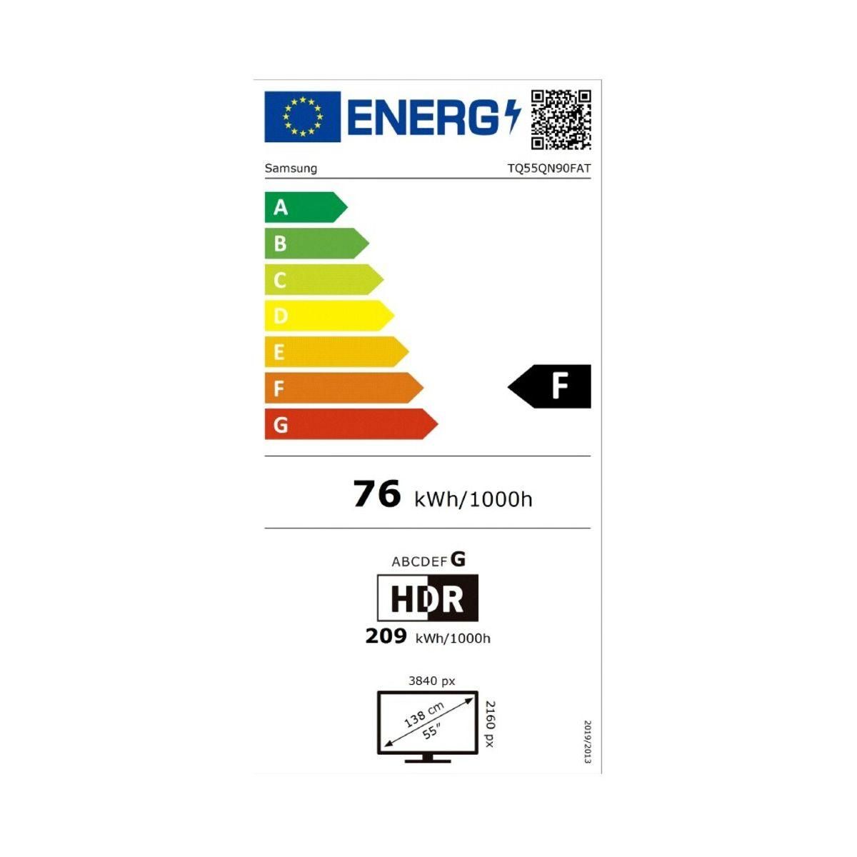 Samsung TV Mini Led NeoQLED TQ55QN90F 4K AI  2025