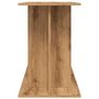Voir la diapositive 5 : VIDAXL Support d aquarium chêne artisanal 100x40x60 cm bois ingénierie
