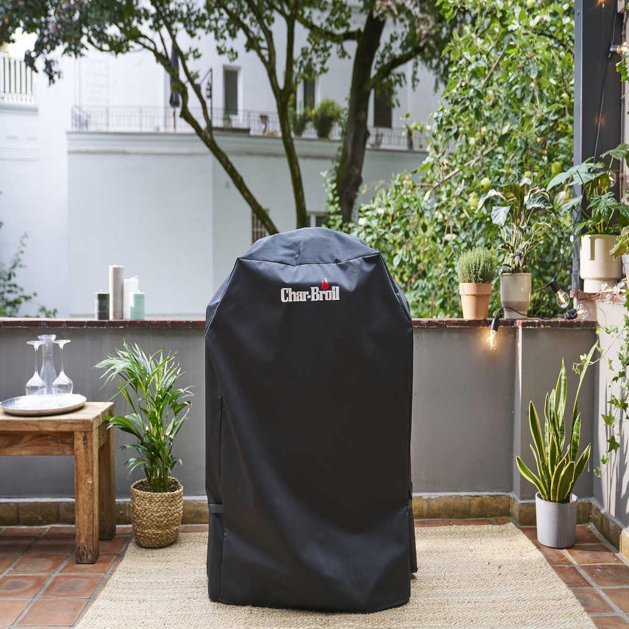 Voir la diapositive 2 : CHAR-BROIL Housse de protection pour barbecue patio bistro e2coal - char-broil
