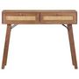 Voir la diapositive 2 : VIDAXL Table console 100x35x76 cm Bois de manguier massif