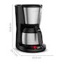 Voir la diapositive 3 : MOULINEX Cafetière filtre 0.9l 8 tasses - FT5S2DE0