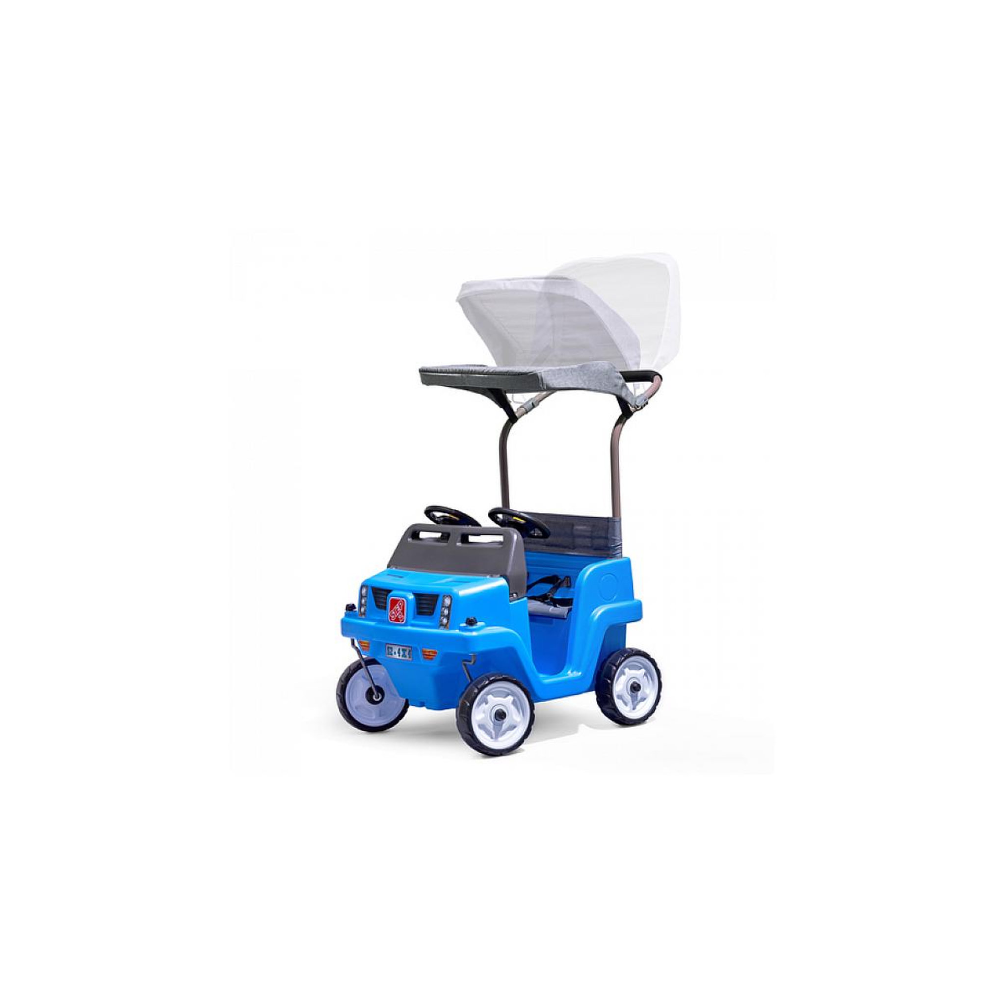 Voir la diapositive 2 : Step 2 Chariot SideBySide Push Around SUV