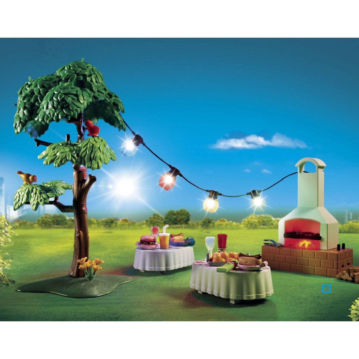 PLAYMOBIL 9272 - City life - Famille et barbecue estival