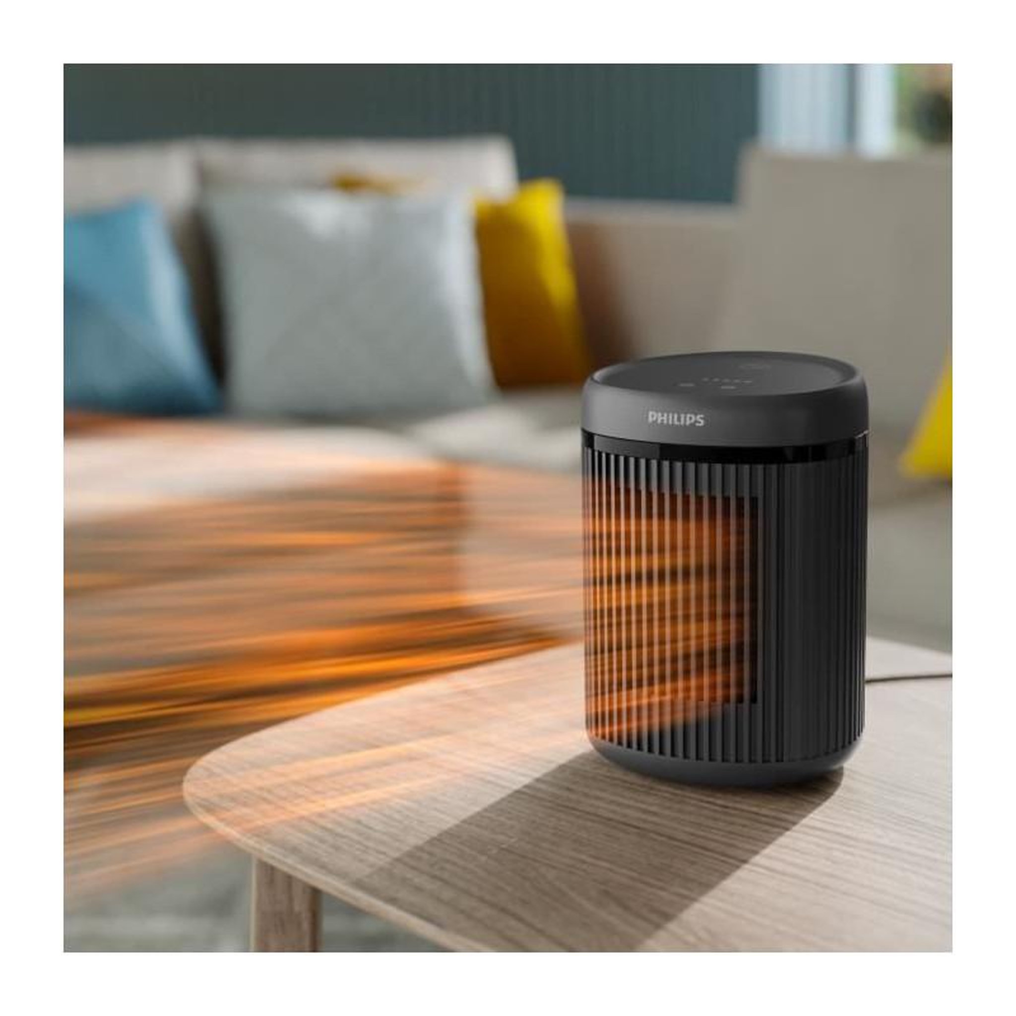 Voir la diapositive 4 : Philips Chauffage d'appoint - PHILIPS - CX2120/01 - 1500 W - 15 m² - Noir