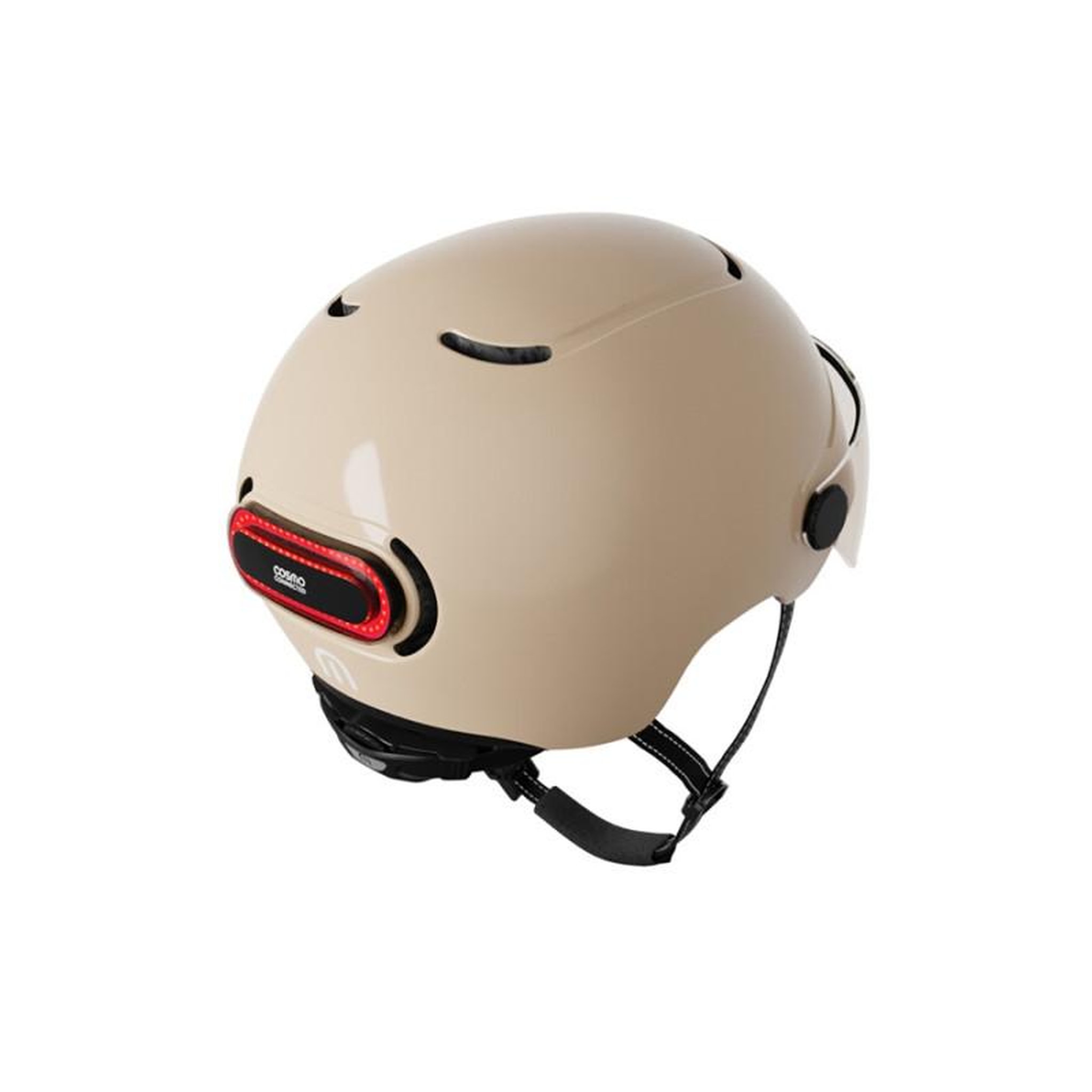 Voir la diapositive 5 : COSMO CONNECTED Casque vélo Cosmo Connected Fusion Sable Brillant