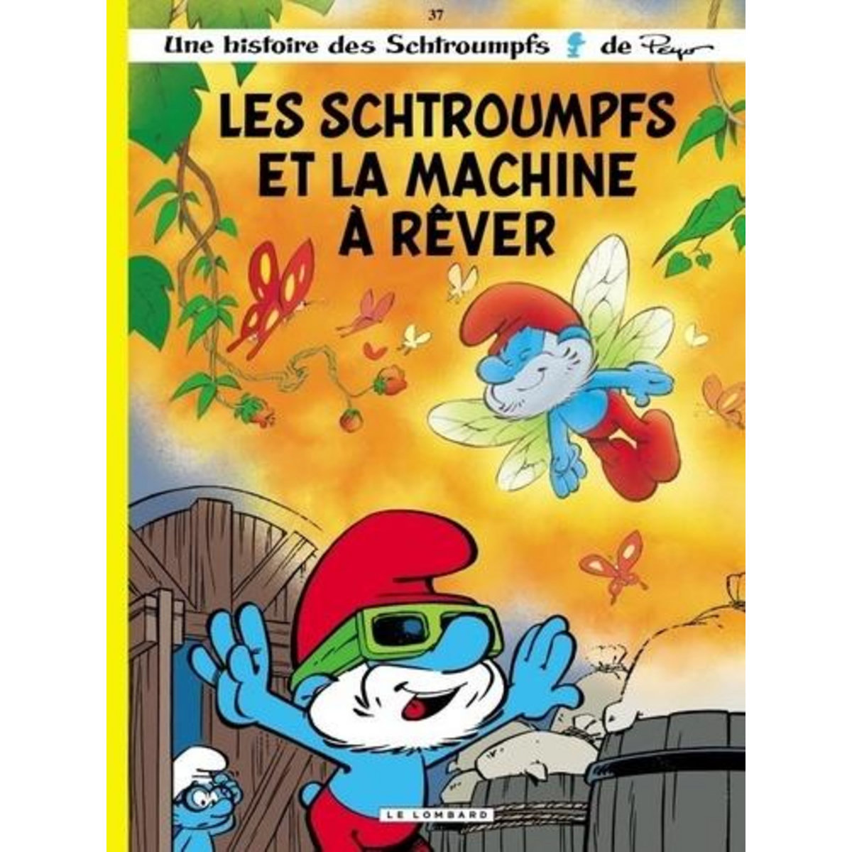 LES SCHTROUMPFS TOME 37 : LES SCHTROUMPFS ET LA MACHINE A REVER, Peyo
