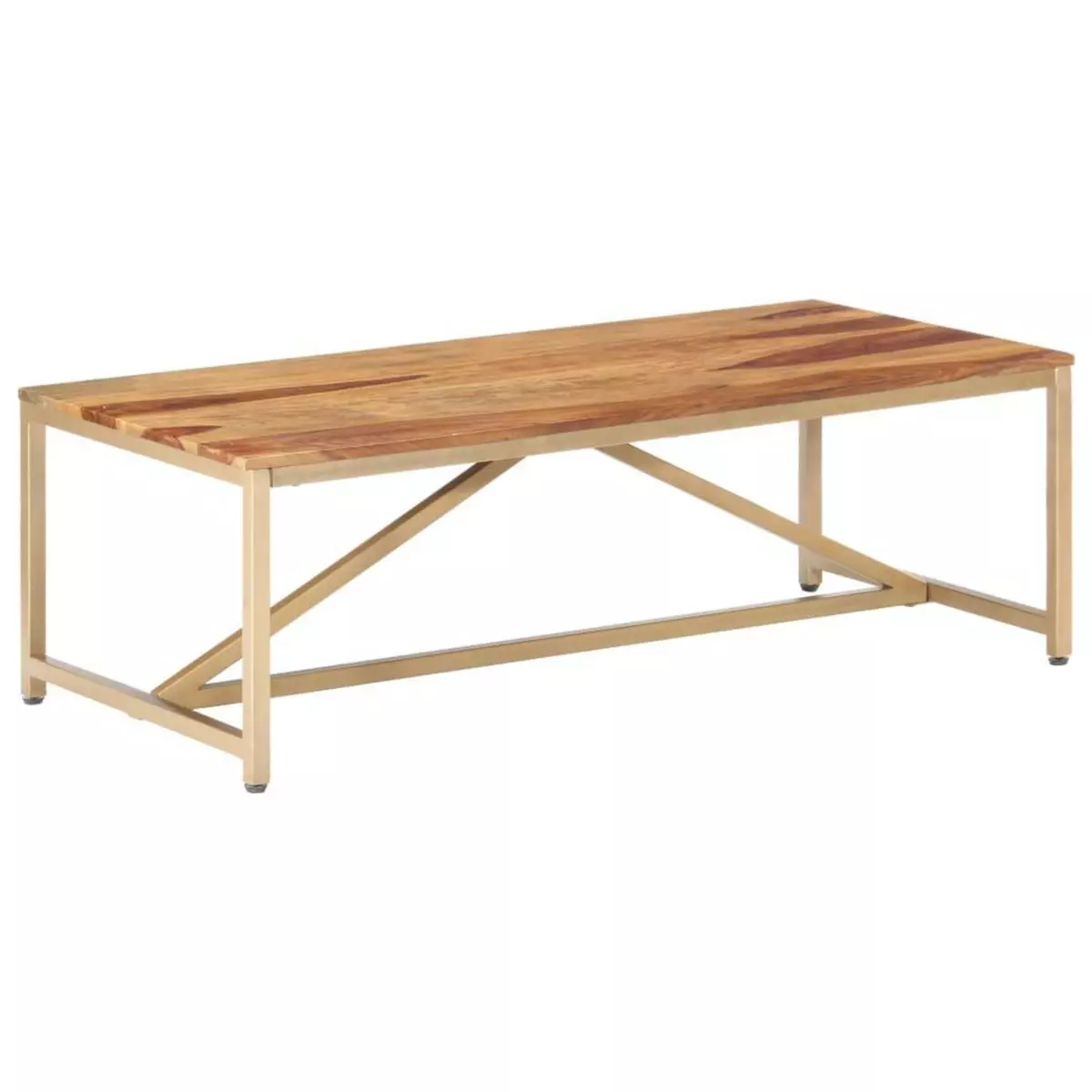 VIDAXL Table basse 120x60x40 cm Bois solide