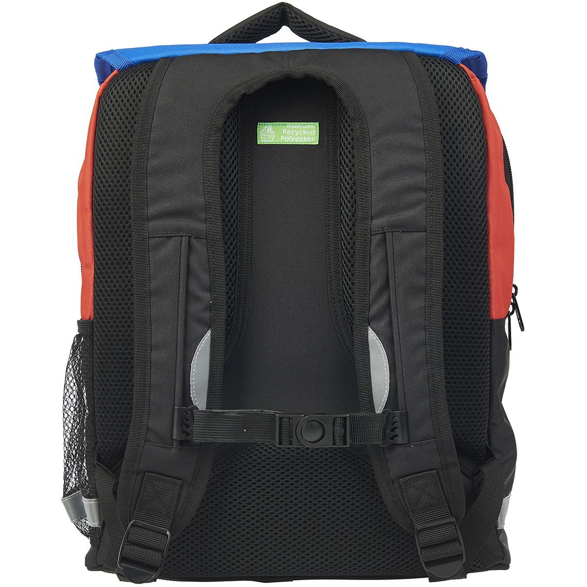 AUCHAN Sac à dos 2 compartiments 38 cm bleu et rouge Active Gamer