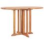 Voir la diapositive 2 : VIDAXL Ensemble a manger d'exterieur pliable 5 pcs Bois solide de teck