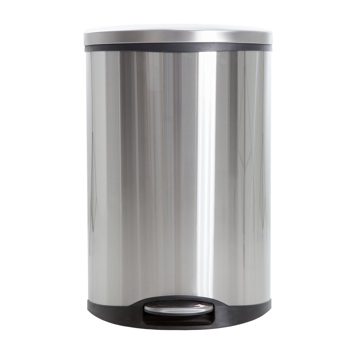 HAILO Poubelle de tri à pédale 2x22L Shell Inox