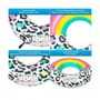 Voir la diapositive 3 : AIRMYFUN Pack 2 Bouées Gonflables Ronde XXL pour Piscine & Plage Ultra Confort, Flotteur Deluxe - Pack Twin Donut Leopard ø120cm