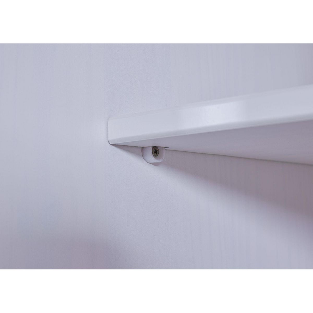 Armoire rustique en pin massif 2 portes  2 tiroirs L104cm BASTIAN