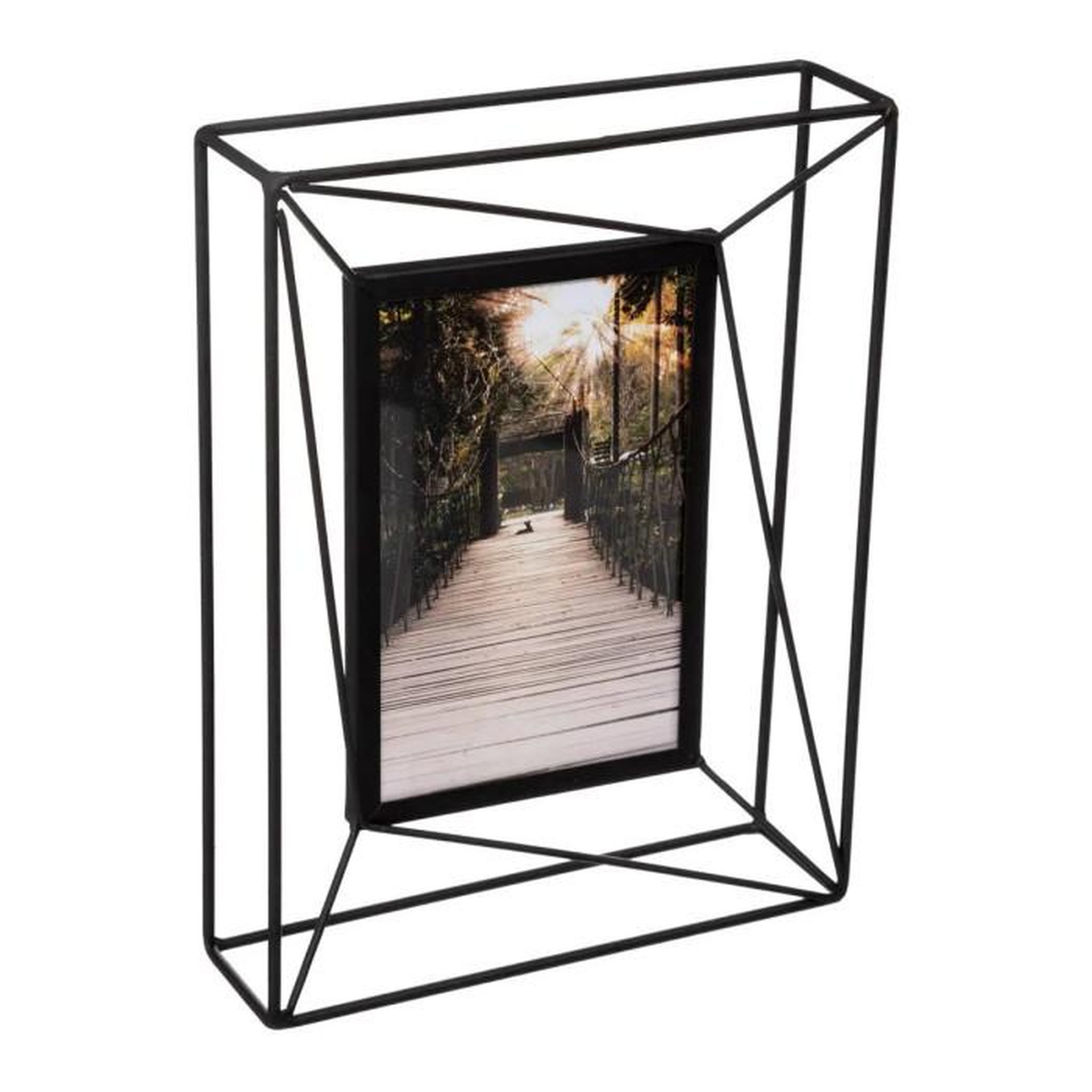 ATMOSPHERA Cadre Photo Déco  Filaire  10x15cm Noir