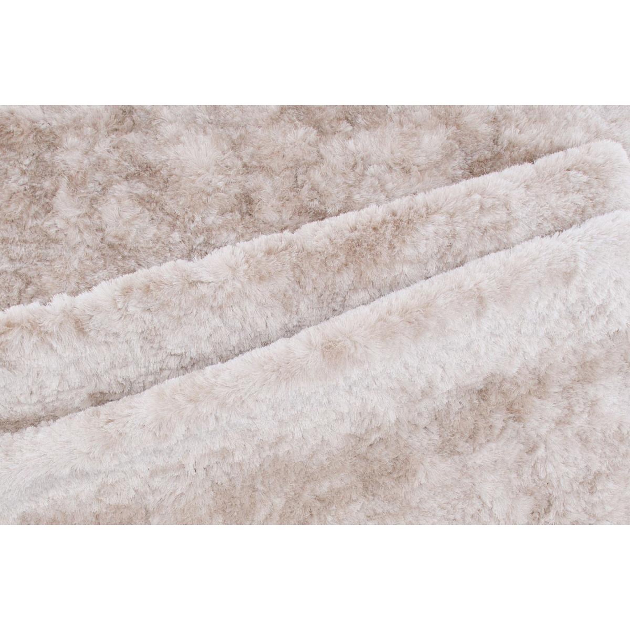 Voir la diapositive 3 : Paris Prix Tapis déco shaggy  shiva  201x302cm champagne