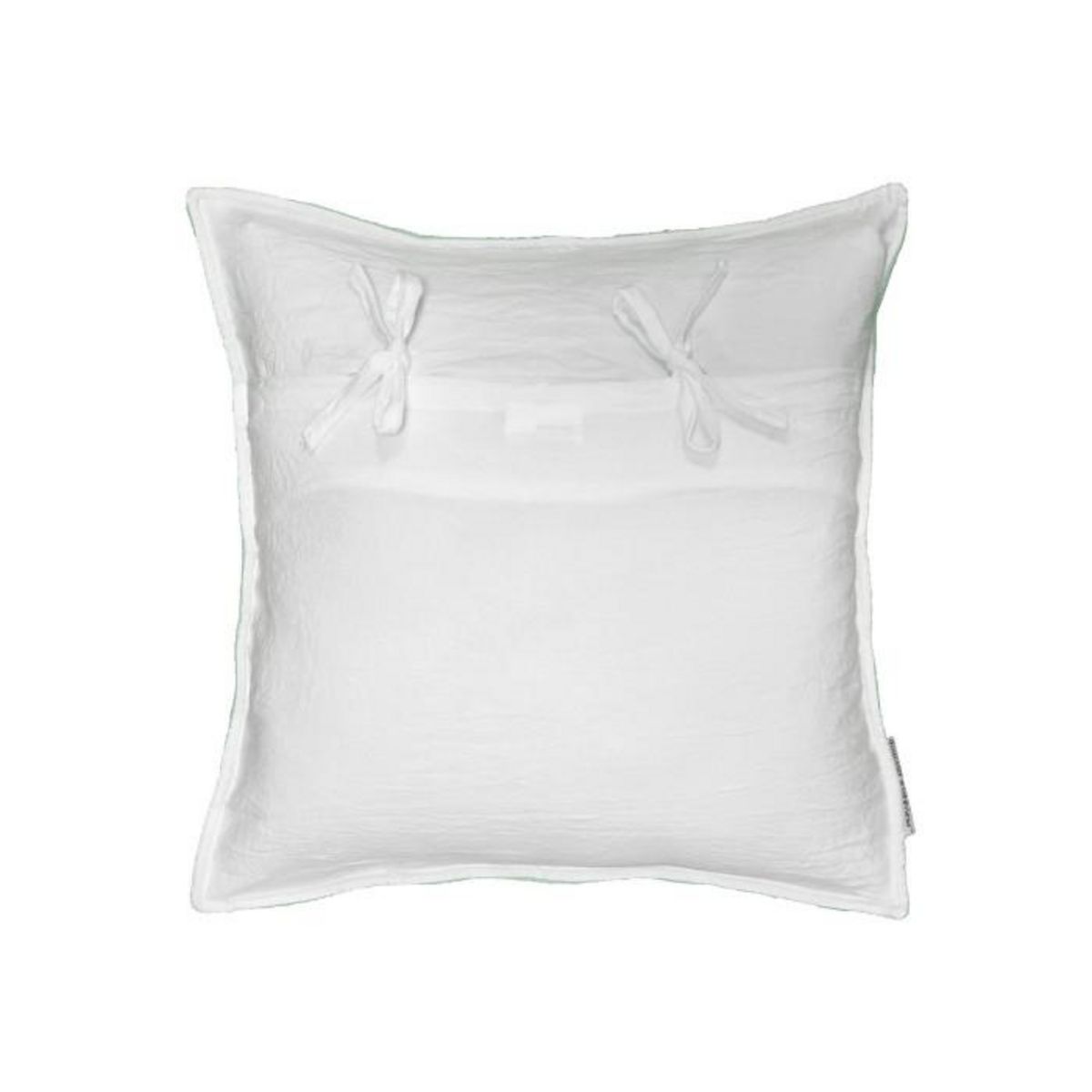 Paris Prix Housse de Coussin  Mellow  40x40cm Menthe & Blanc