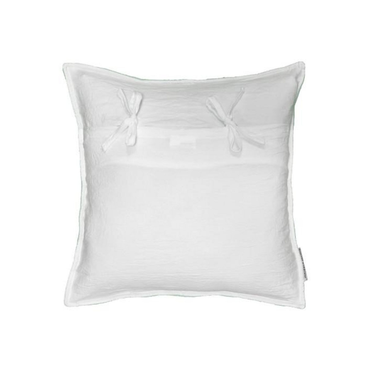 Paris Prix Housse de Coussin  Mellow  40x40cm Menthe & Blanc