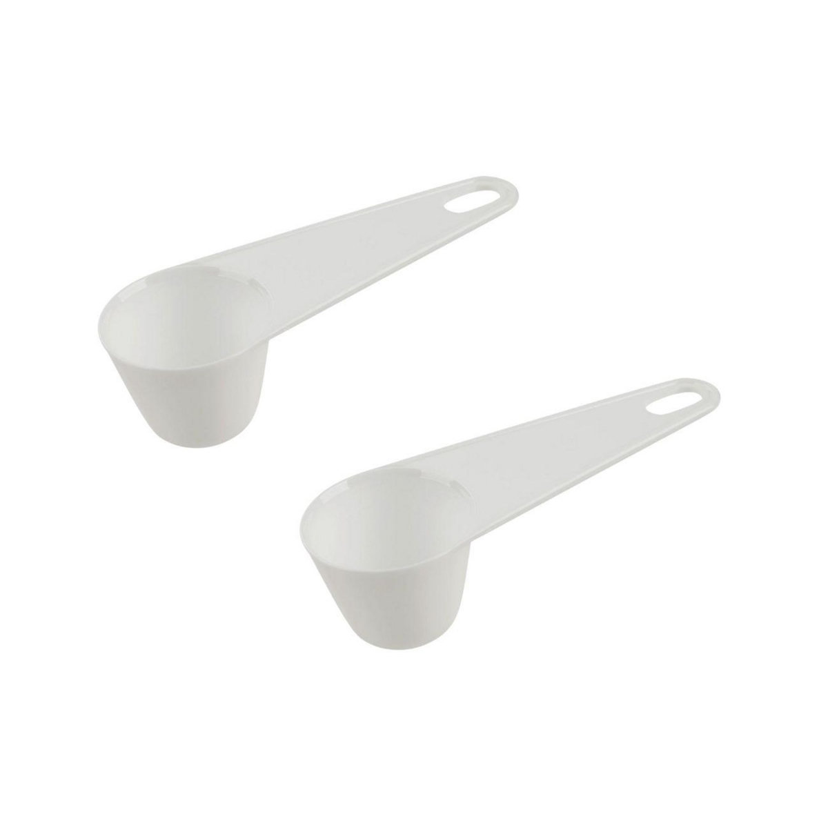 Fackelmann Ensemble de 2 Cuillères à café en plastique Fackelmann