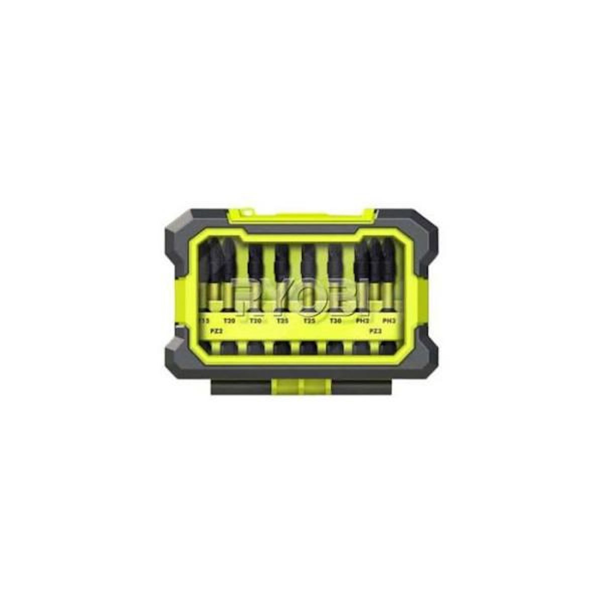 Ryobi Coffret antichocs accessoires de vissage Ryobi 10 pièces RAK10MSDI