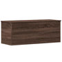 Voir la diapositive 2 : VIDAXL Boîte de rangement chene marron 90x35x35 cm bois d'ingenierie