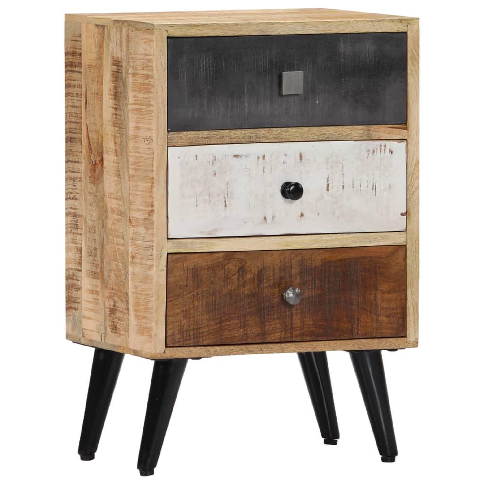 VIDAXL Table de chevet 40 x 30 x 60 cm Bois de manguier massif