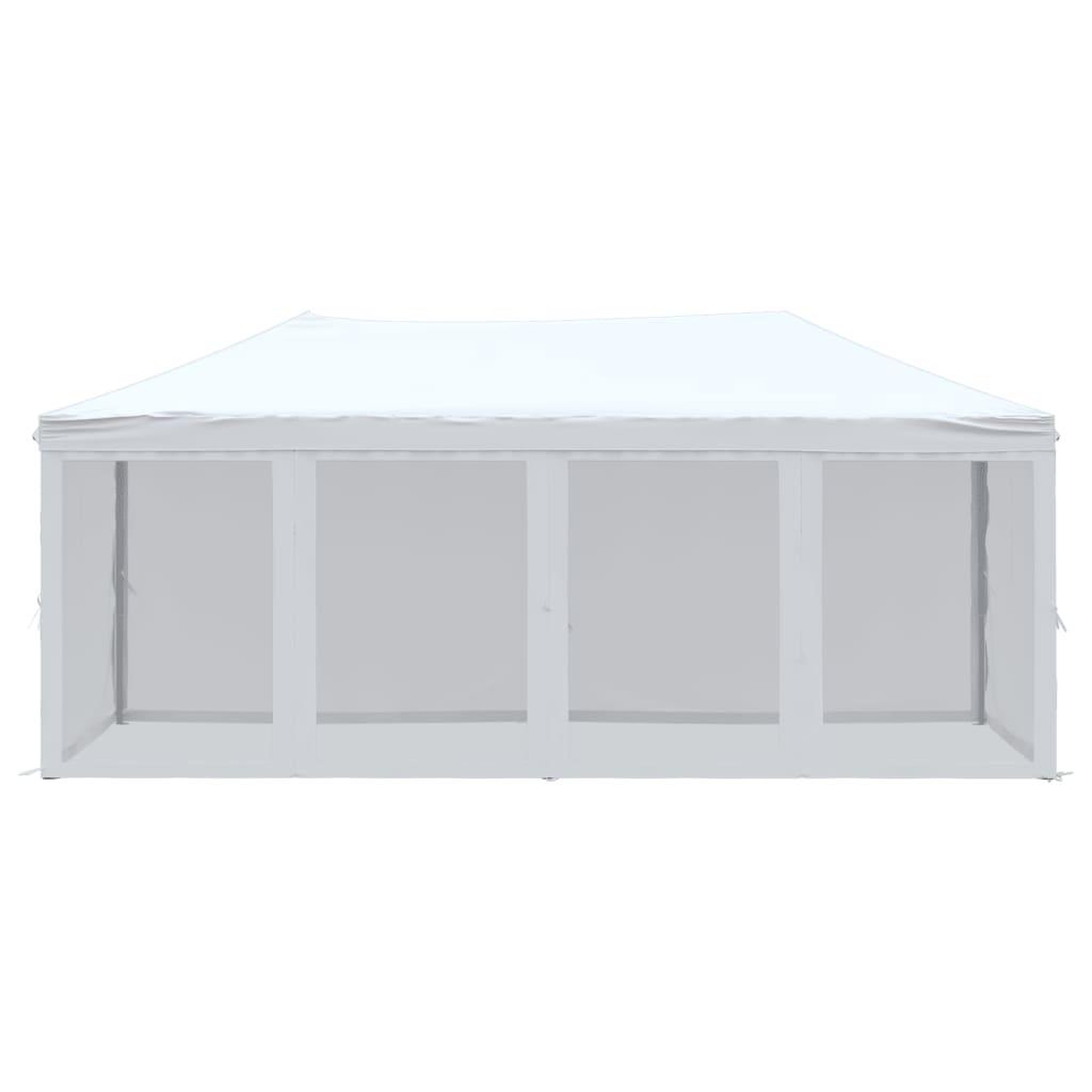 Voir la diapositive 3 : VIDAXL Tente de reception pliable avec parois Blanc 3x6 m