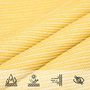 Voir la diapositive 5 : VIDAXL Voile d'ombrage 160 g/m^2 Beige 3x4x5 m PEHD