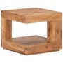 Voir la diapositive 1 : VIDAXL Table basse 45x45x40 cm Bois d'acacia massif