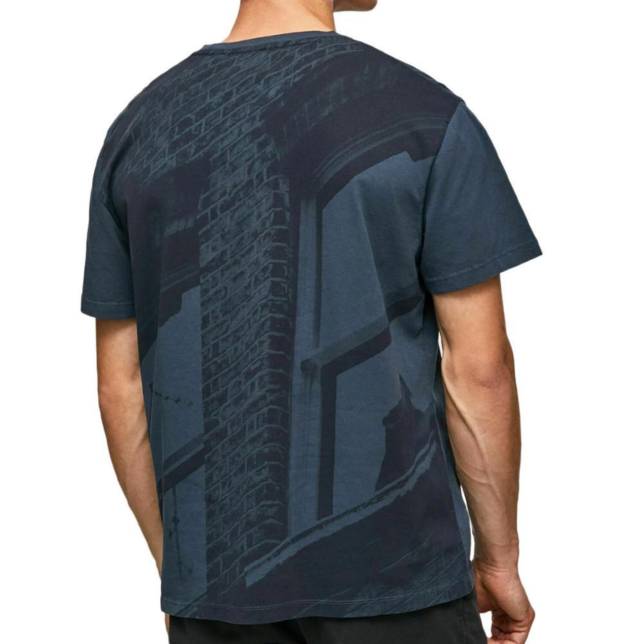 Voir la diapositive 2 : Pepe Jeans T-shirt Marine Homme Pepe jeans Raevon