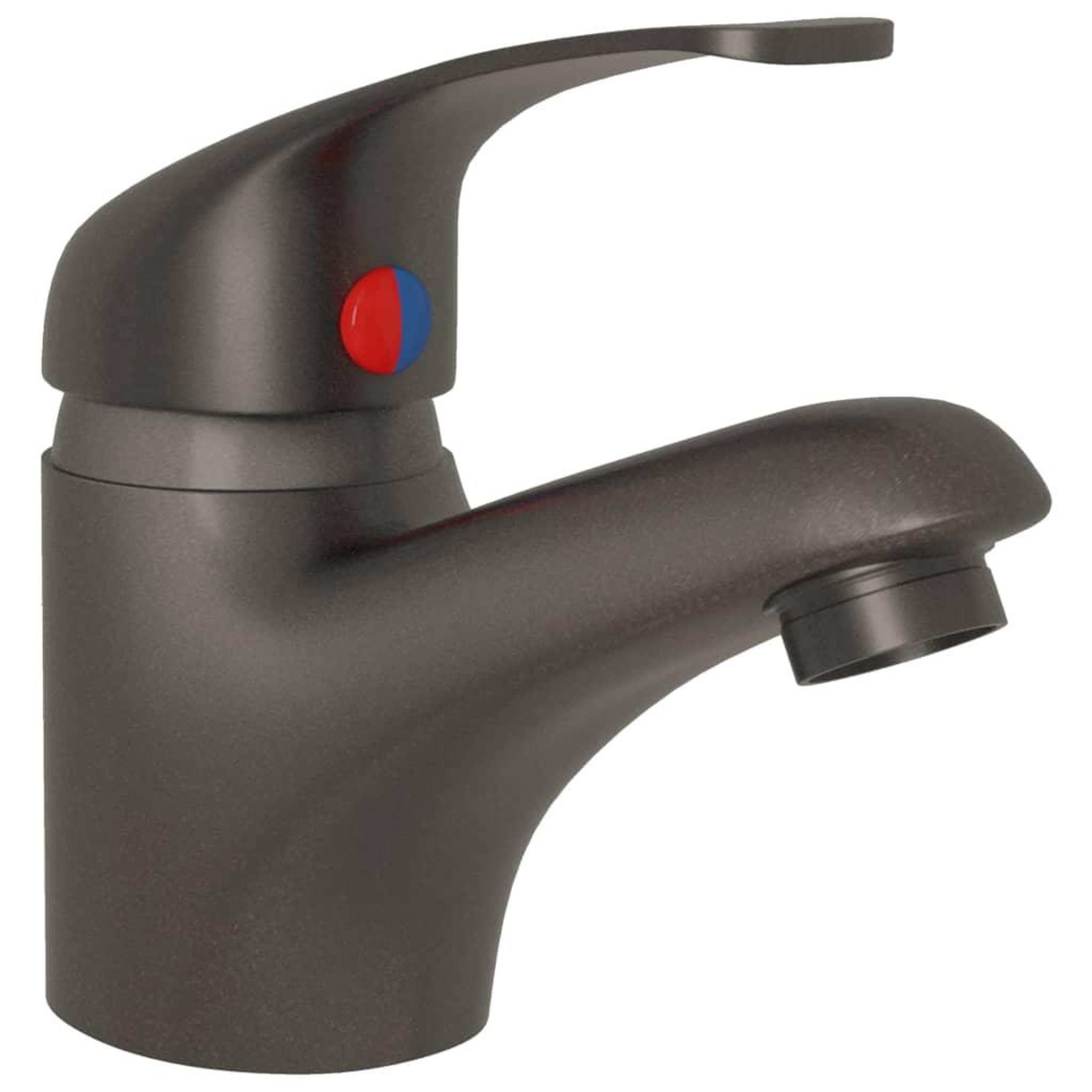 Voir la diapositive 3 : VIDAXL Mitigeur de lavabo gris 13x10 cm