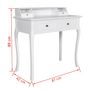 Voir la diapositive 5 : VIDAXL Table de maquillage Luxueux Moderne