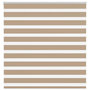 Voir la diapositive 1 : VIDAXL Store zebre marron sable largeur du tissu 140,9 cm polyester