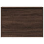Voir la diapositive 5 : VIDAXL Armoire a chaussures chene marron 80x21x57 cm Bois d'ingenierie