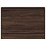 Voir la diapositive 5 : VIDAXL Armoire a chaussures chene marron 80x21x57 cm Bois d'ingenierie