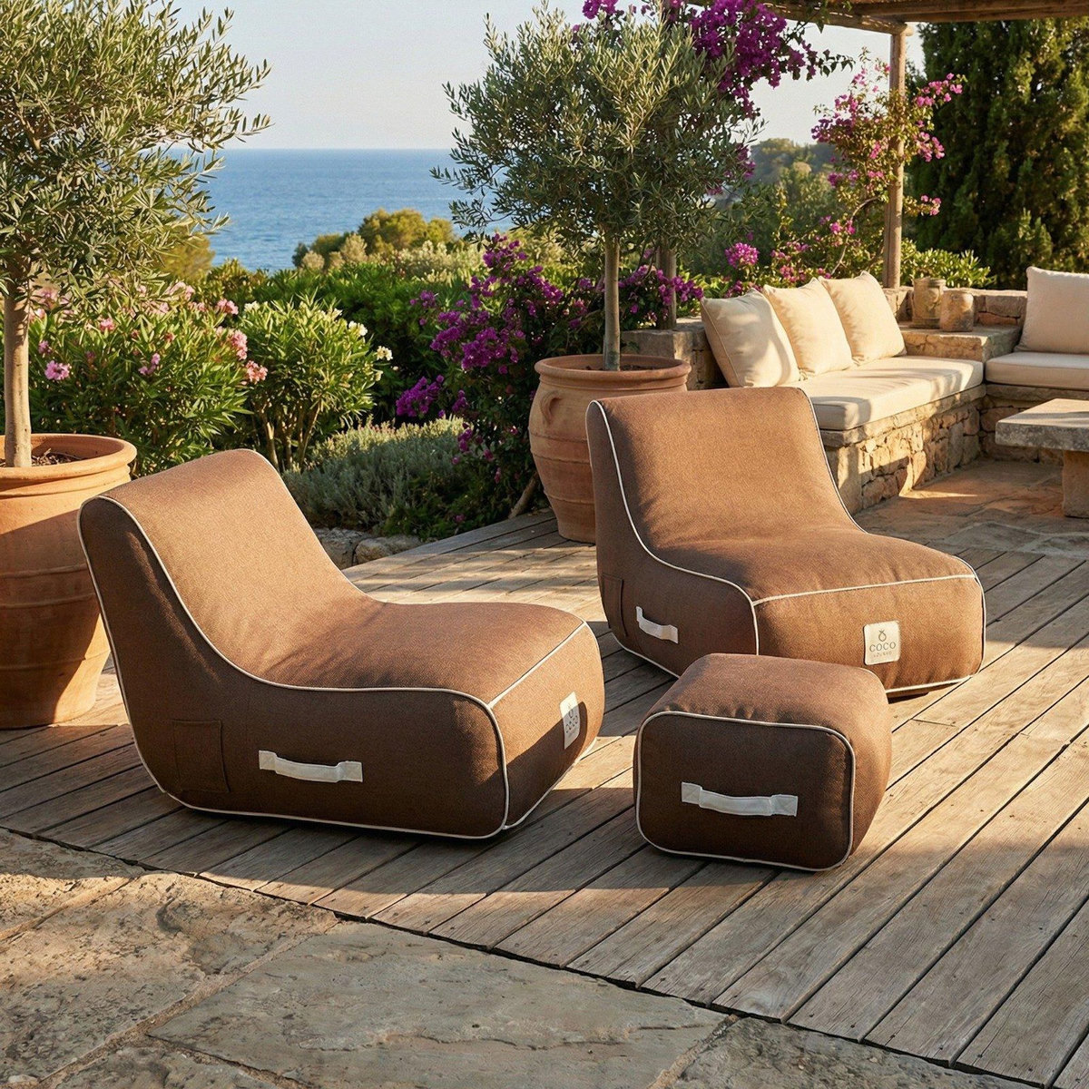 COCO LOUNGE Coco Lounge Pouf gonflable NUMA - Plusieurs coloris disponibles