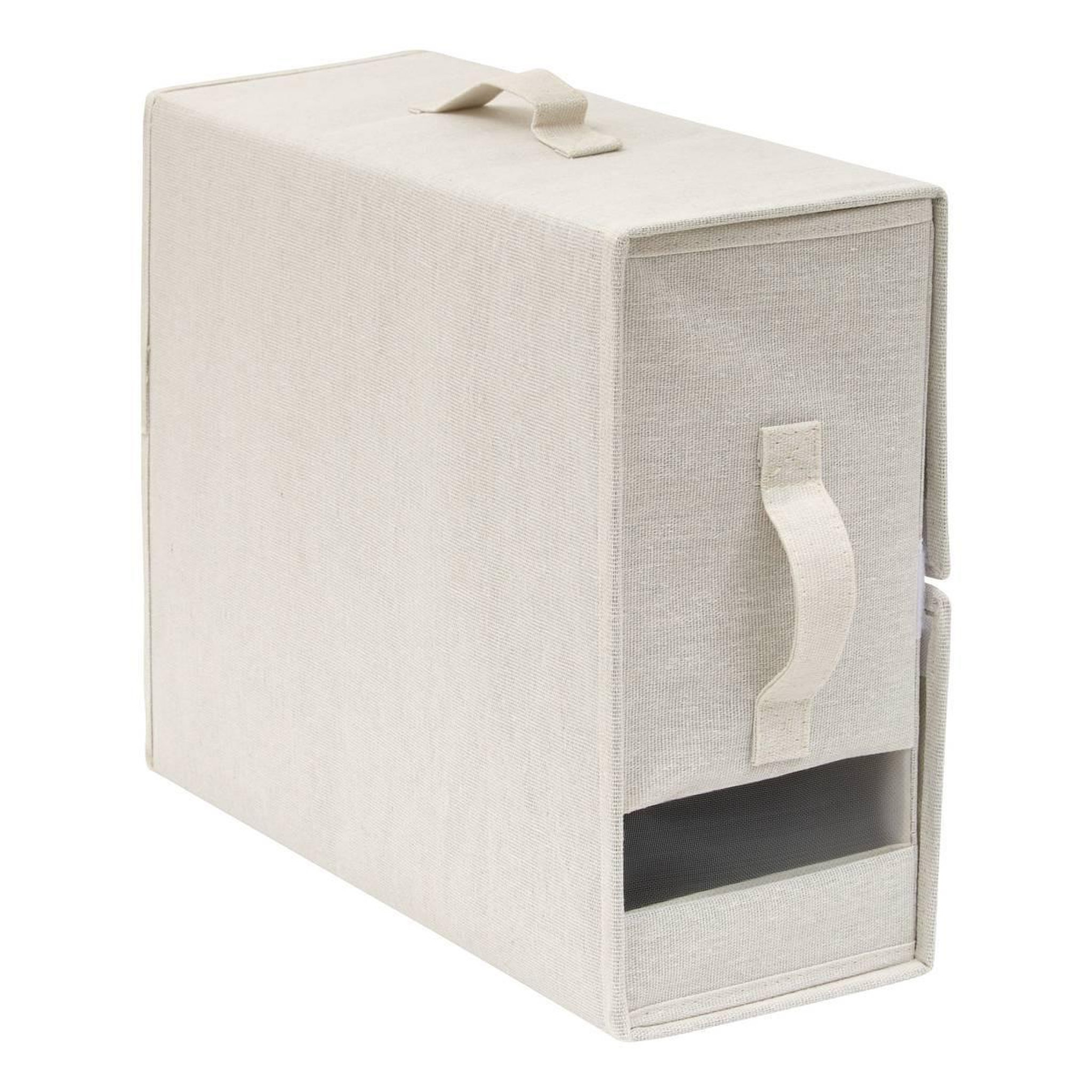 Voir la diapositive 3 : FIVE Lot de 2 Housses de Rangement  Dressy  41cm Beige