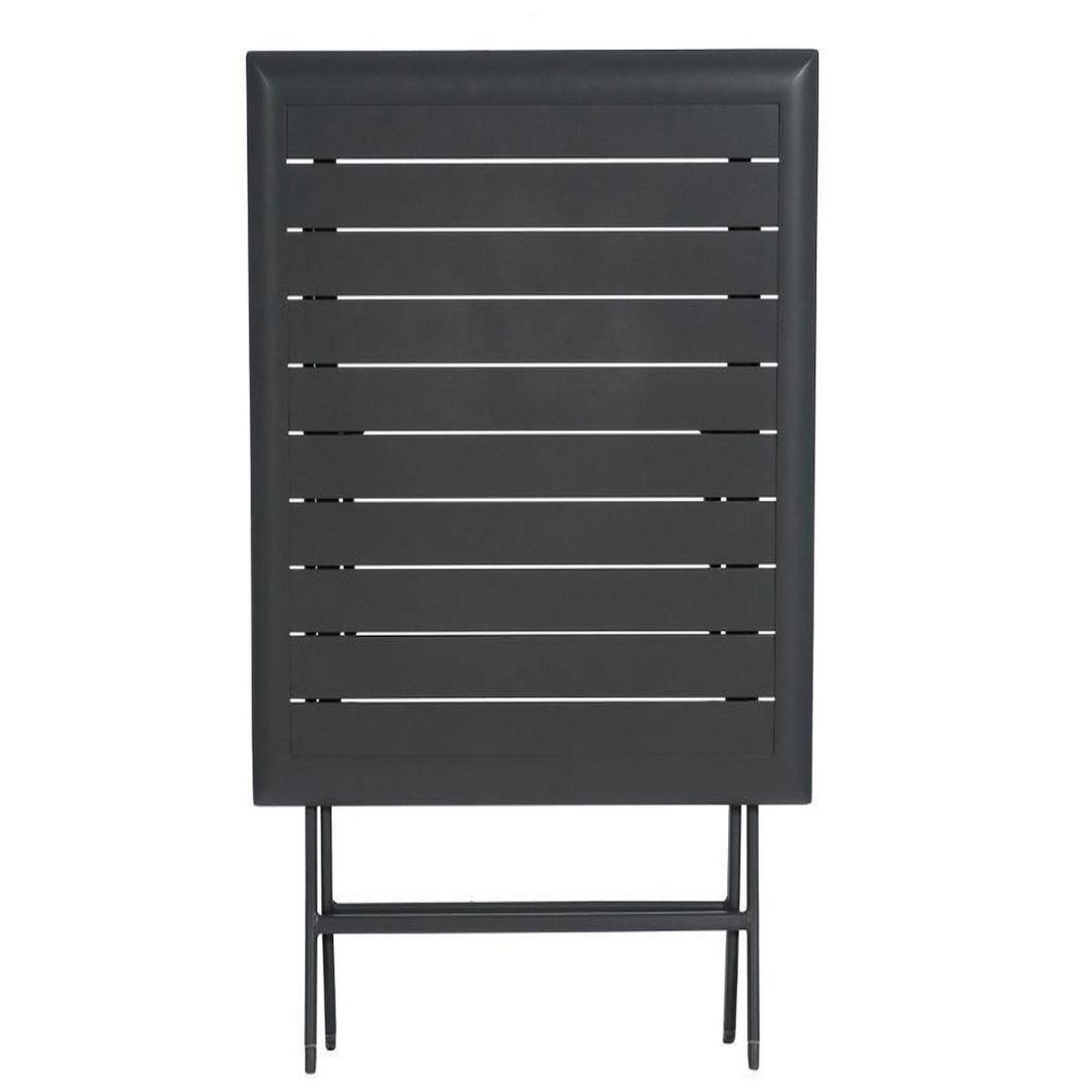 Voir la diapositive 3 : HESPERIDE Table de jardin carrée Azua 2 places Graphite - Hespéride