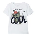 NAME IT T shirt  Garçon Name it Vux. Coloris disponibles : Blanc