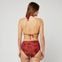Voir la diapositive 2 : INEXTENSO Maillot de bain marron femme 