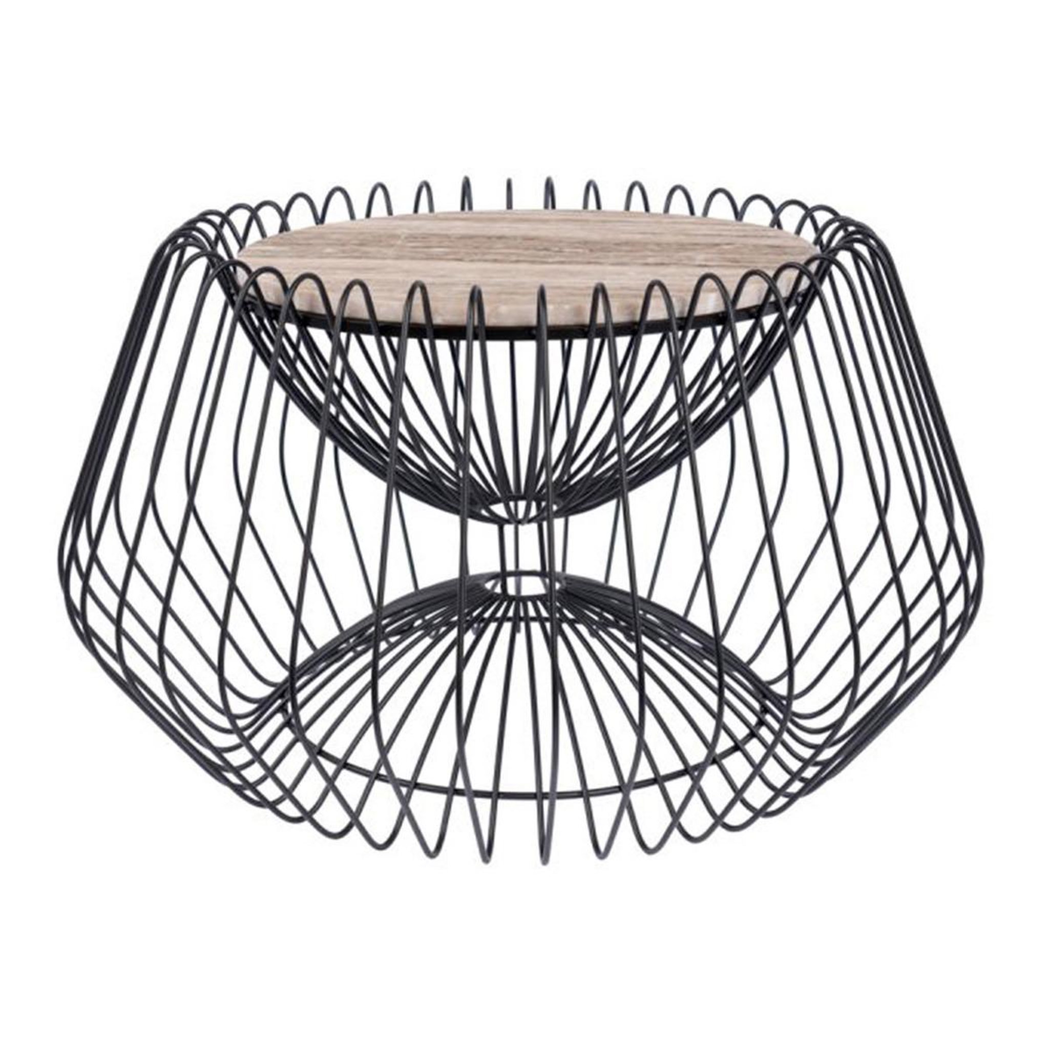 Paris Prix Table d'appoint design  malibu  60cm marron