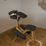 VIVEZEN Chaise de massage en bois pliable avec sac de transport